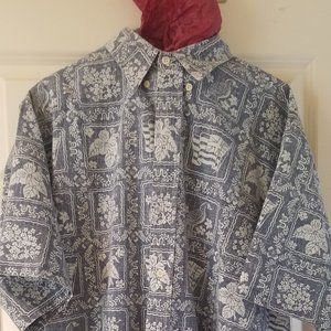 Reyn Spooner  LAHAINA SAILOR  Traditional shirt